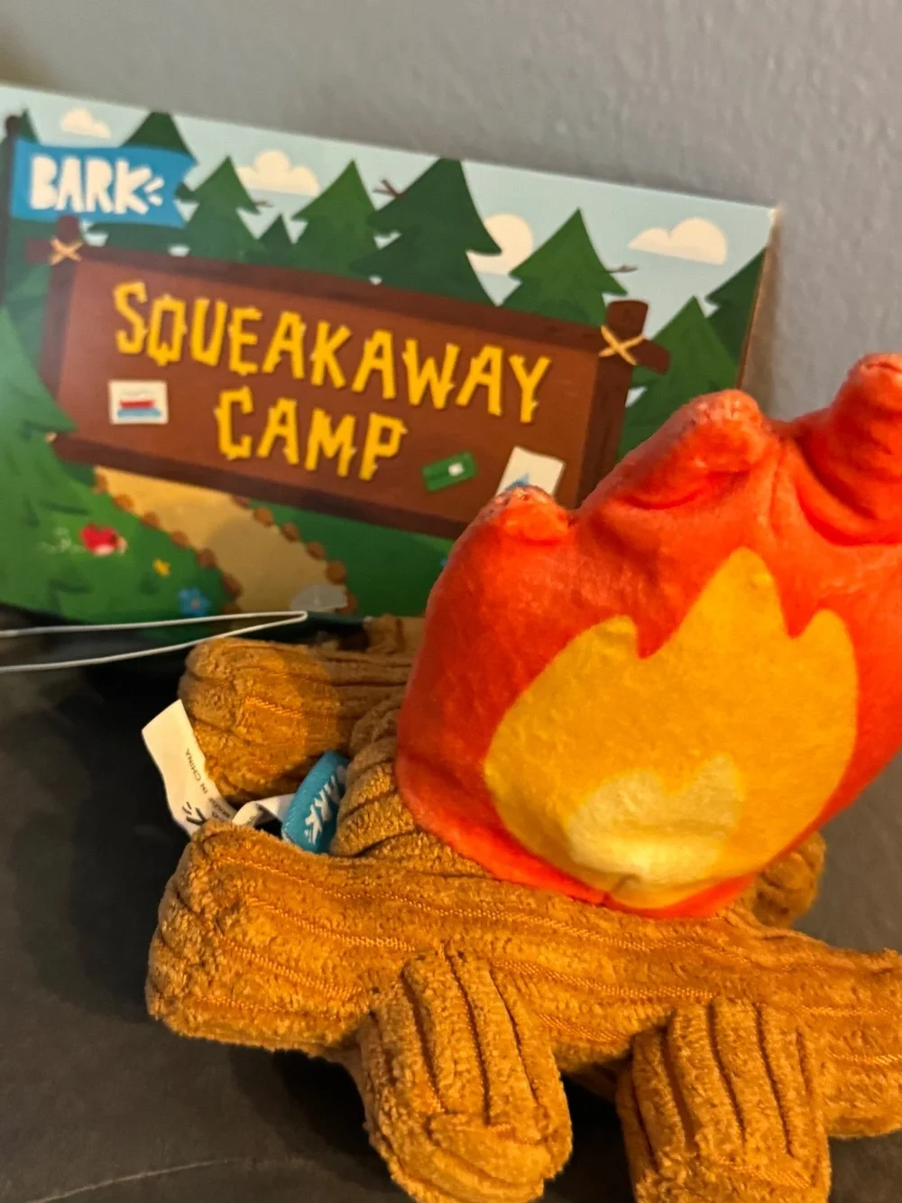 Bark ‘A'Hound The Campfire’ Plush Dog Toy